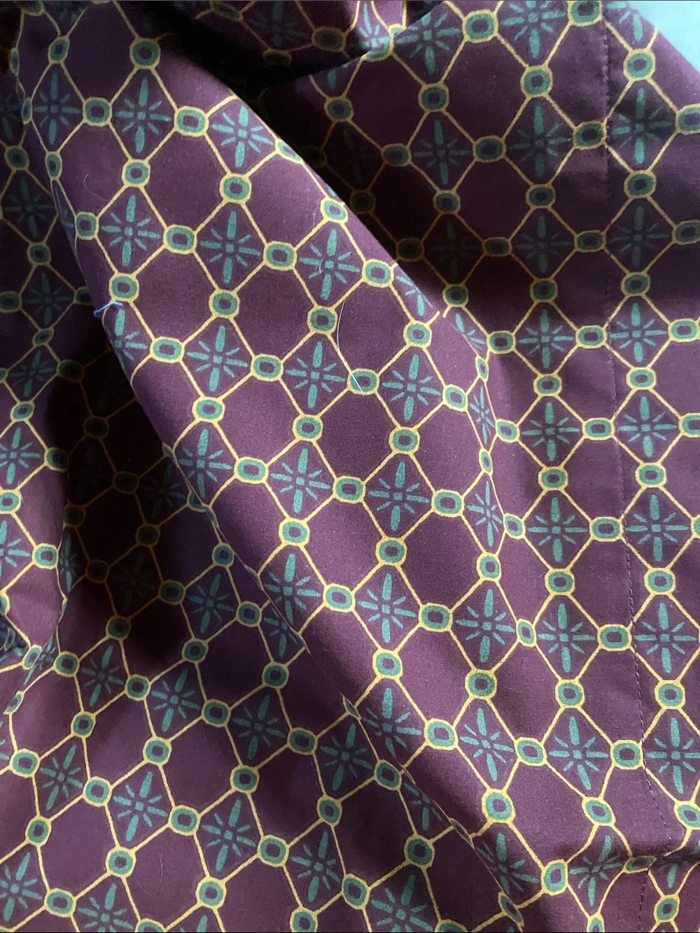 Two big pillowcase  Plum Patchwork-Style Decorative Bedding Throw